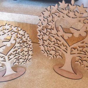tea light village love trees (2)