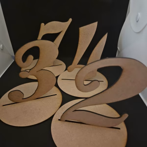 digital table numbers