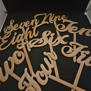 topper table numbers
