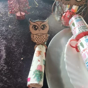 Owl Serviette Holder (set of 12)