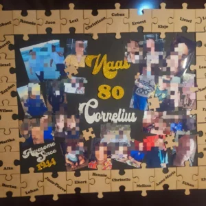 Large Puzzle Piece photo frame - Laser Cut