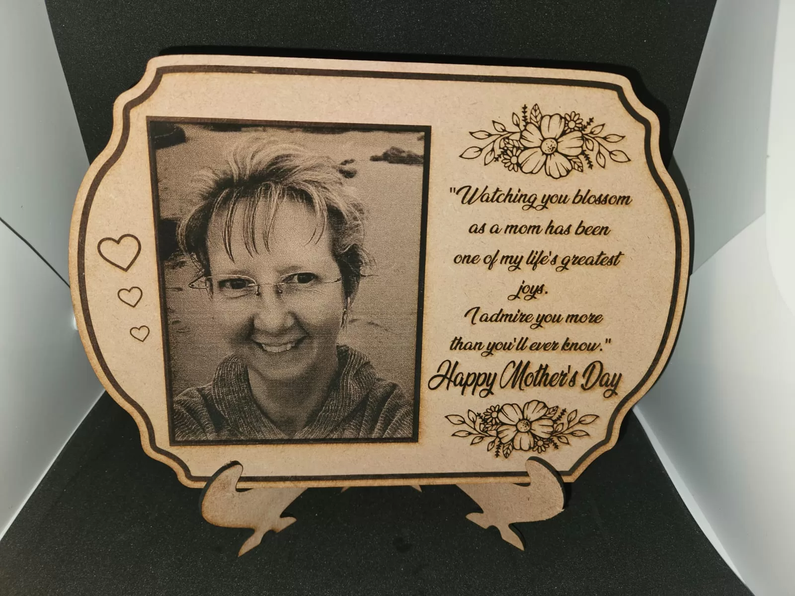 Personalised Mothersday Gift with stand - Image 2