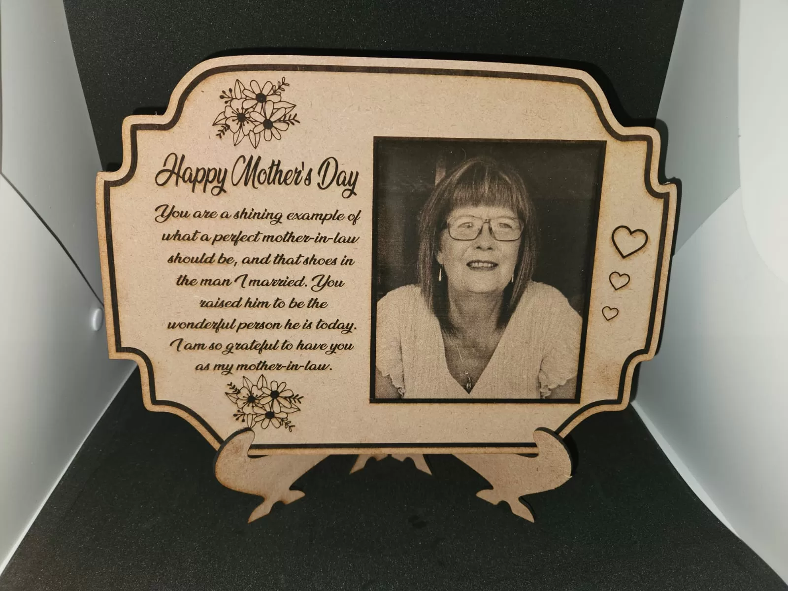 Personalised Mothersday Gift with stand