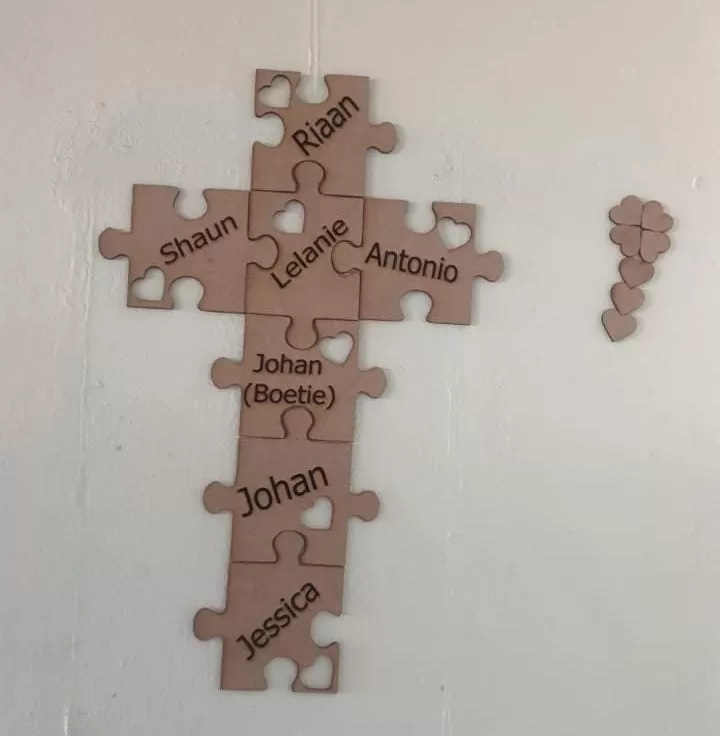 Custom Mother's Day Puzzle Pieces