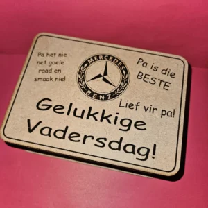Mercedes vadersdag geskenk boksie