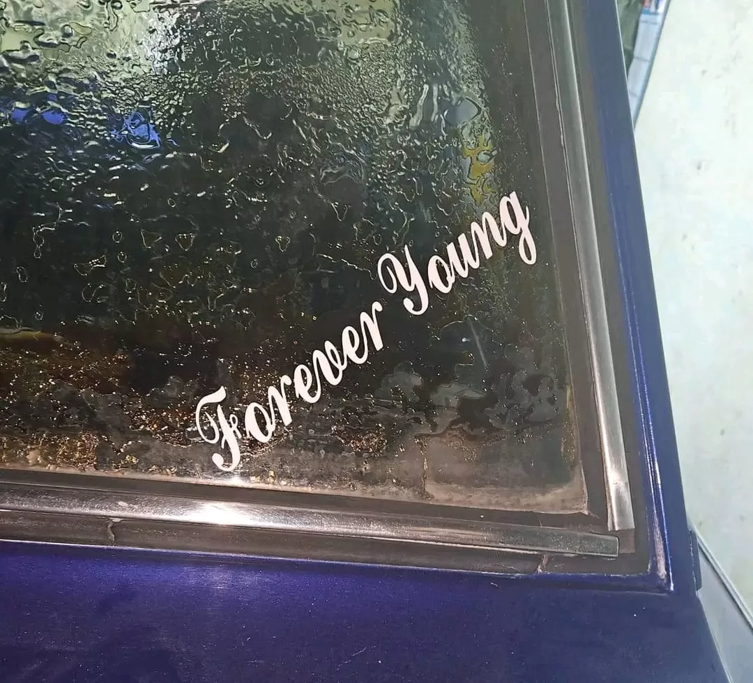 Forever Young - Vinyl Decal