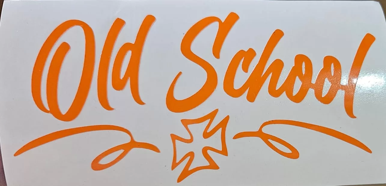 Old School - Vinyl Decal - Image 2