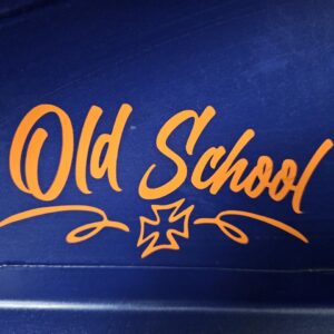 Old School - Vinyl Decal