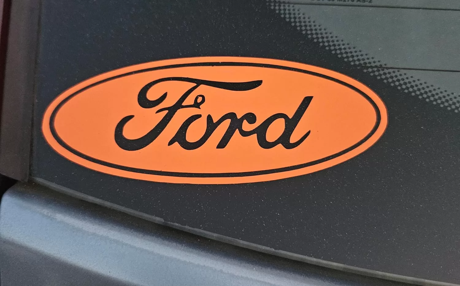 Ford Logo - Full Background - Viny Decal