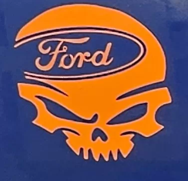 Ford Skull Decal - Viny Decal