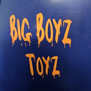 Big Boyz Toyz (SMALL) - Vinyl Decal