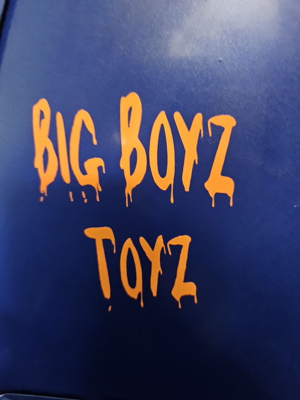 Big Boyz Toyz - Vinyl Decal