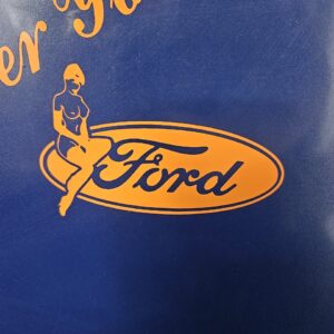 Ford Naked Lady - Vinyl Sticker