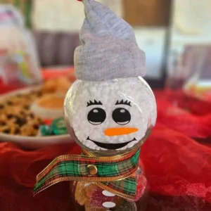 Christmas Snowman Stickers