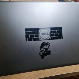 Super Mario Jumping to break blocks - Vinyl Decal