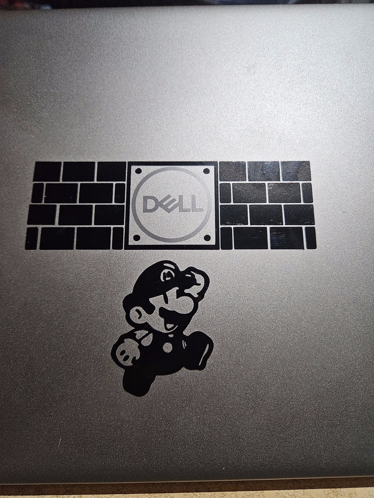 Super Mario Jumping to break blocks - Vinyl Decal - Image 2