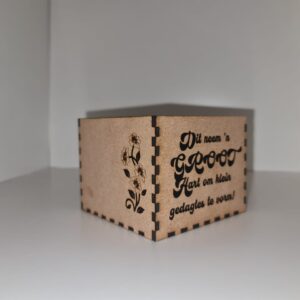 Gift Box 10x10x8cm - Personalised
