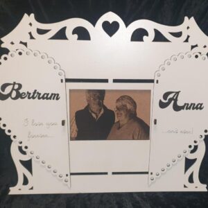 Personalized couple photo frame - Valentine