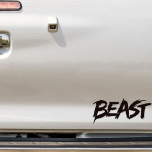 Beast - Bakkie Vinyl Decal (Small)