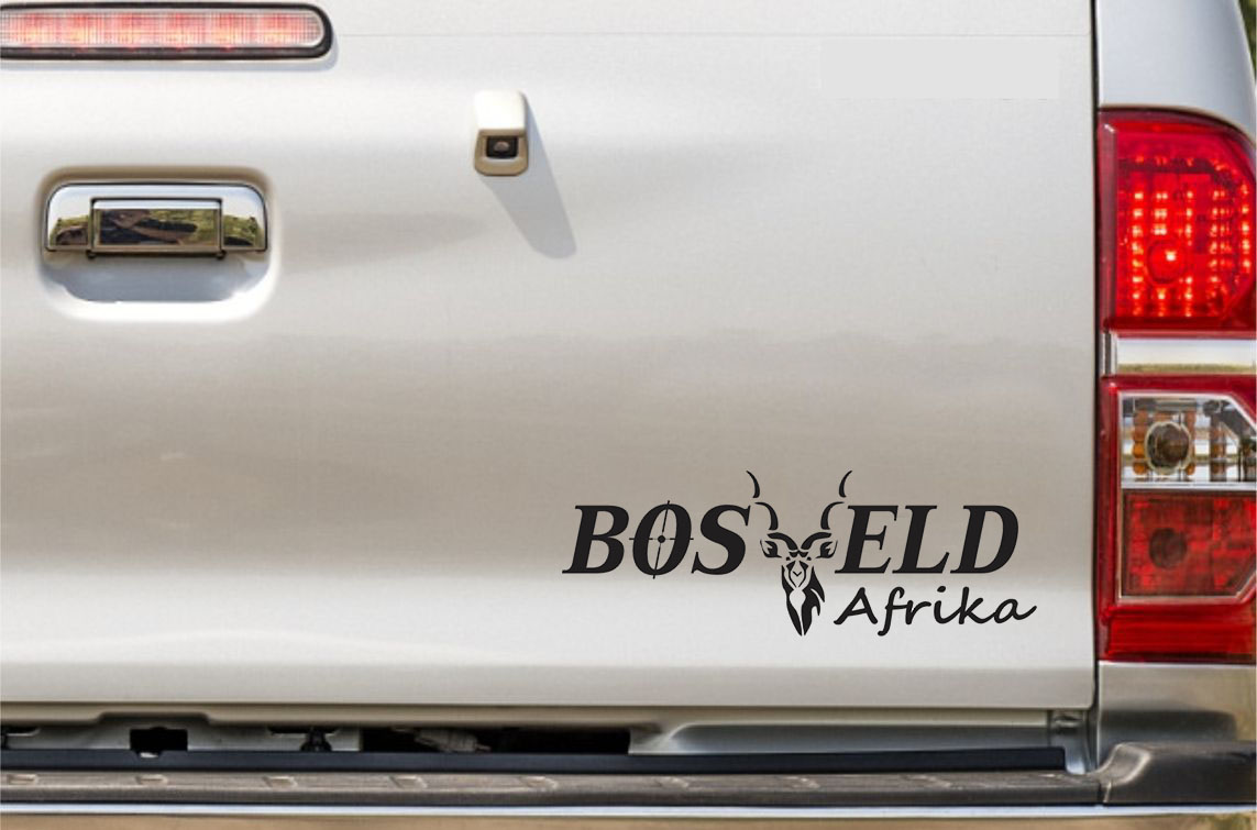 Bosveld Afrika - Bakkie Vinyl Decal