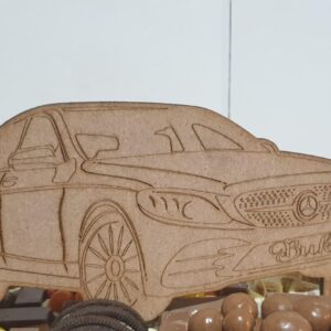 Mercedes Benz Cake Topper