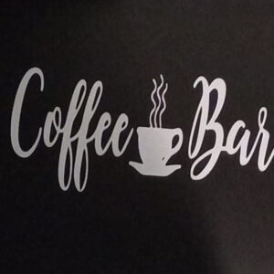 Coffee Bar - Vinyl Decal