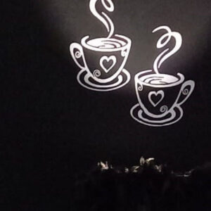 Coffee Cups - Vinyl Decal