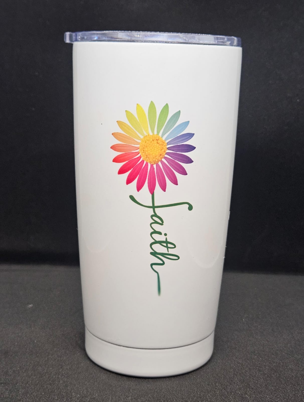 Sippy Cup Travel Mug 600ml Double walled White