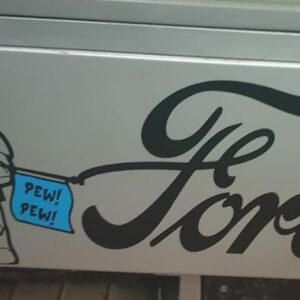 Storm Trooper Ford - Vinyl Decal