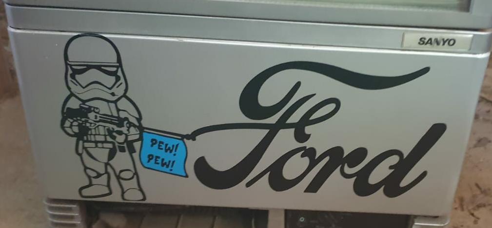 Storm Trooper Ford - Vinyl Decal