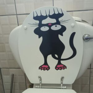 Hanging Cat Decor - Vinyl Decals