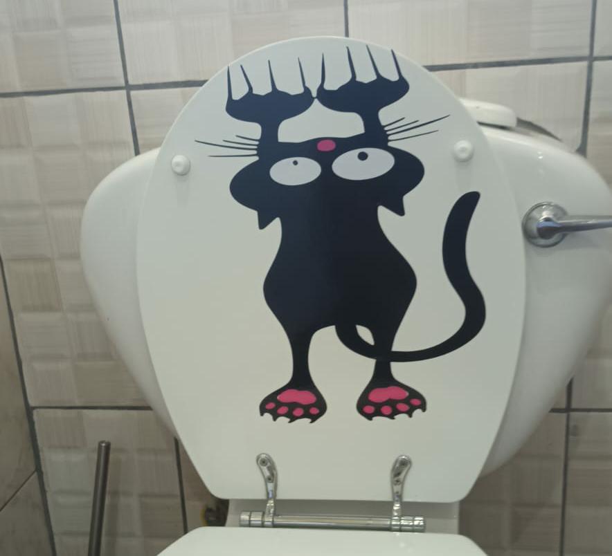 Hanging Cat Decor - Vinyl Decals