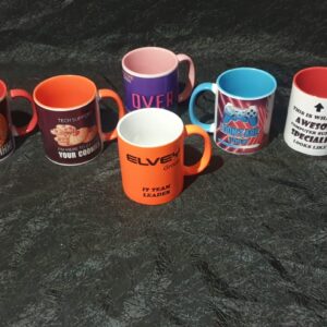 Multicolor Mugs personalized