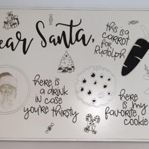 SANTA COOKIE BOARD