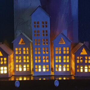 Tea light village