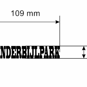 Black Vanderbijlpark - Vinyl Decal