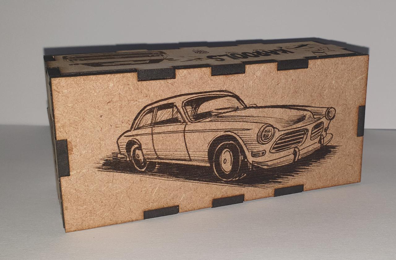 Personalized vintage car birthday gift box - Image 3