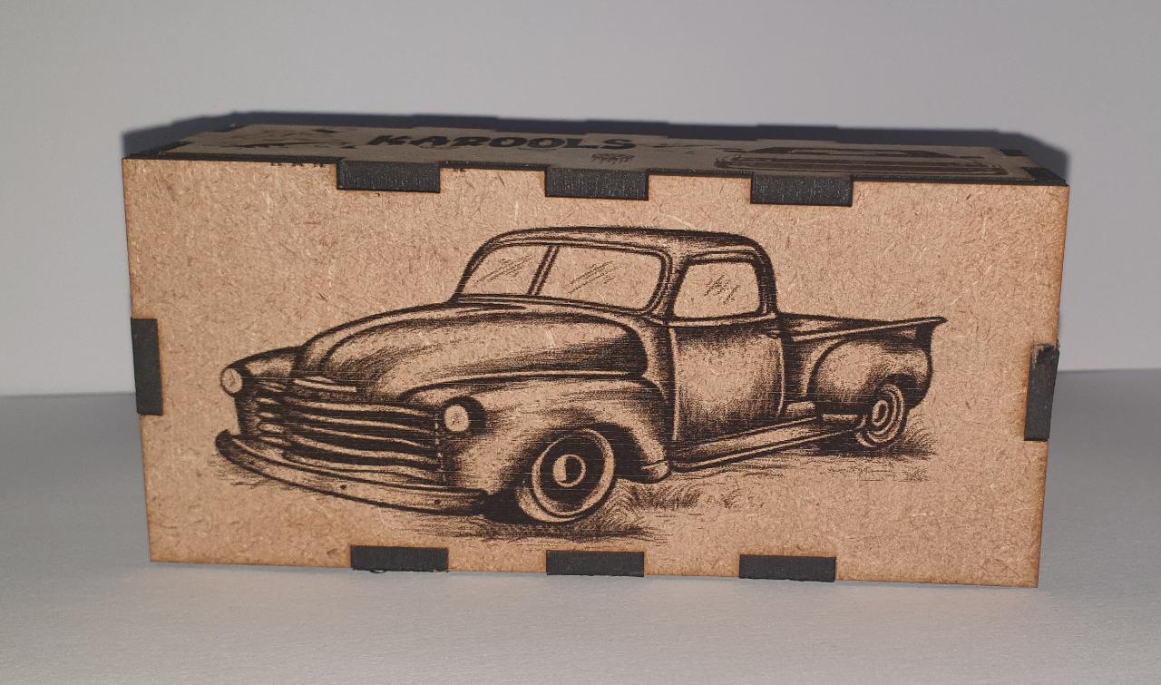 Personalized vintage car birthday gift box - Image 2