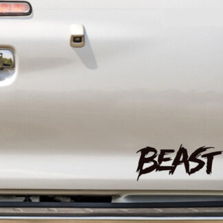 beast bakkie vinyl decal (small)