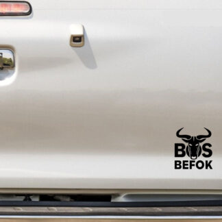 bos befok bakkie vinyl decal