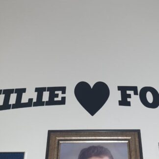 familie foto's arch vinyl decals