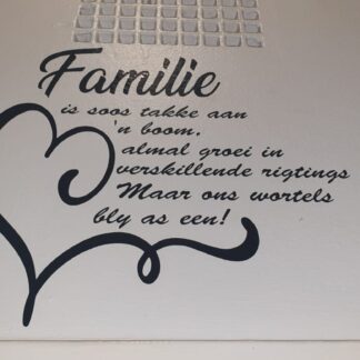 familie is soos takke aan n boom 300x300 vinyl decal