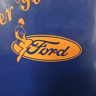 ford naked lady vinyl sticker