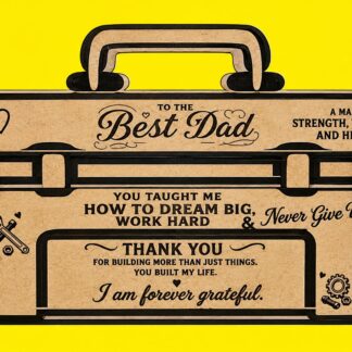 father's day "toolbox" gift box