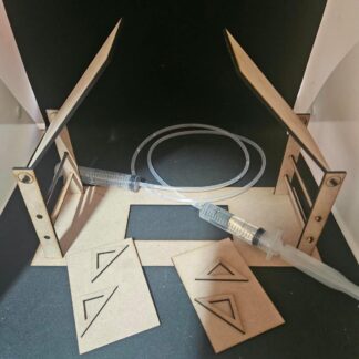 wooden diy hydraulic bridge school project kit